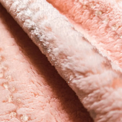 Cobertor Baby Pom-Pom Salmón