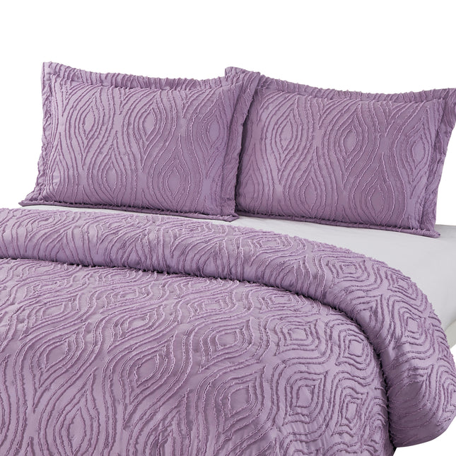 Set de Edredón Ligero Relieve Jacquard Antillas