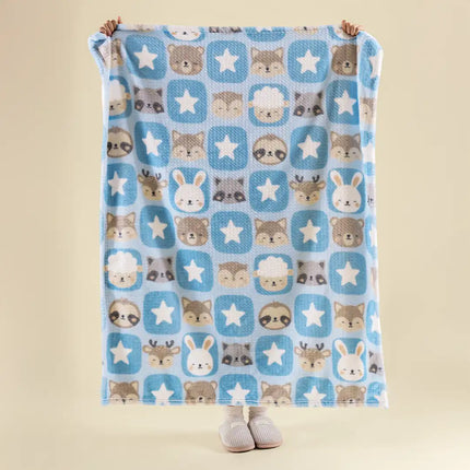 Cobertor Baby Textury Mapachito y Amis