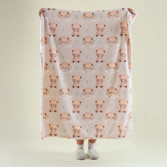Cobertor Baby Textury Ositos Hello