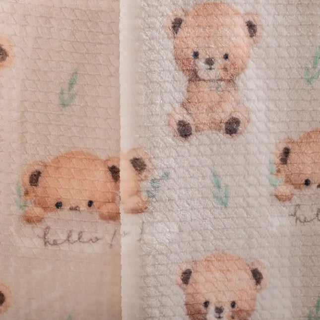 Cobertor Baby Textury Ositos Hello