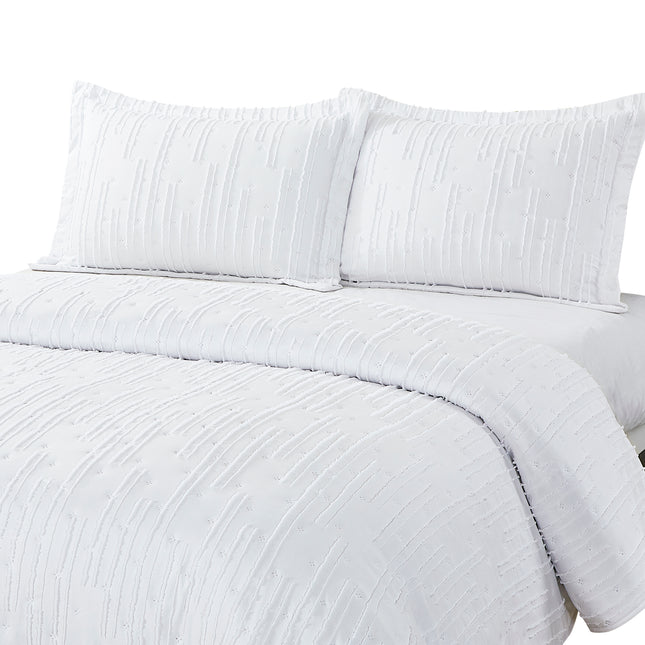 Set de Edredón Ligero Relieve Jacquard Balboa
