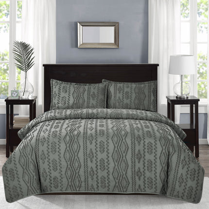 Set de Edredón Ligero Relieve Jacquard Berlin