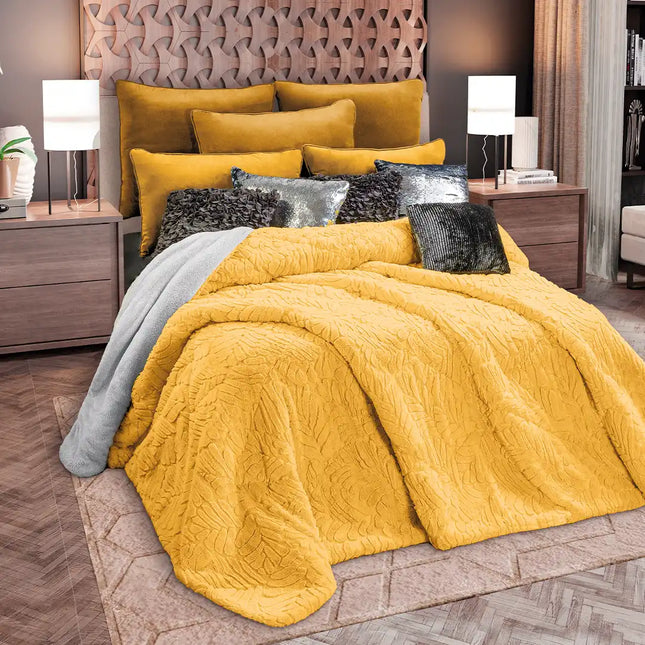 Imagen del producto Edre-Cobertor Boutique Lúmina de Regina, con diseño premium y detalles descriptivos