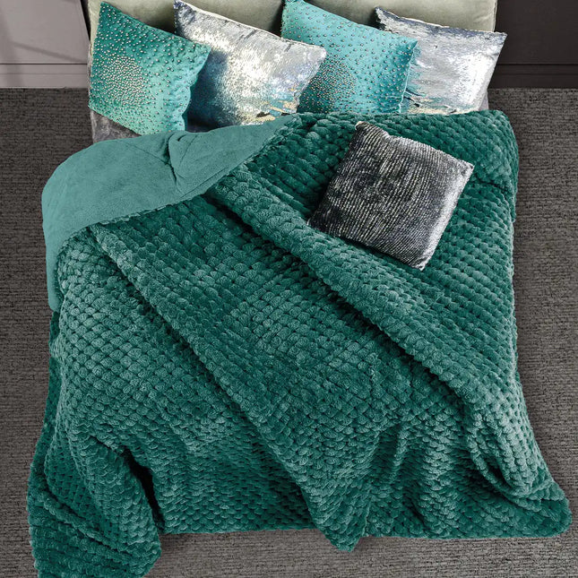 Imagen del producto Edre-Cobertor Boutique Normandy de Regina, con diseño premium y detalles descriptivos