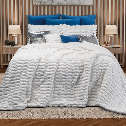 Imagen del producto Edre-Cobertor Boutique Lucient de Regina, con diseño premium y detalles descriptivos