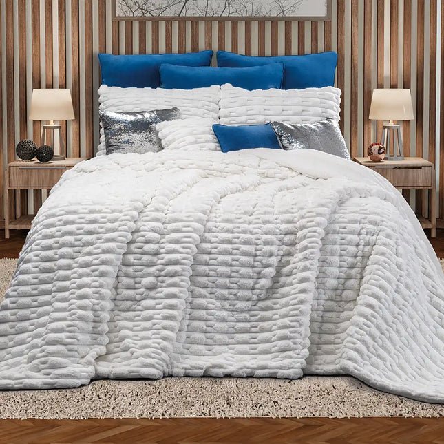 Imagen del producto Edre-Cobertor Boutique Lucient de Regina, con diseño premium y detalles descriptivos