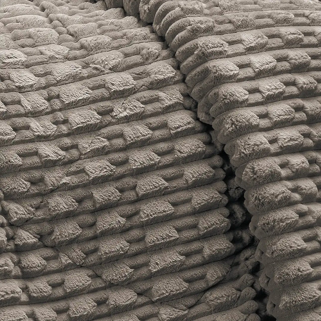 Edre-Cobertor Boutique Odissey Taupé