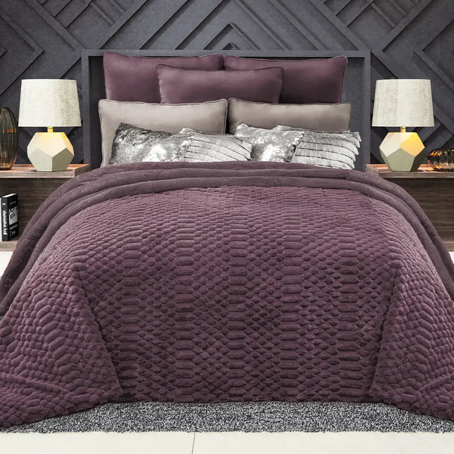 Imagen del producto Edre-Cobertor Boutique Mystic Wine de Regina, con diseño premium y detalles descriptivos