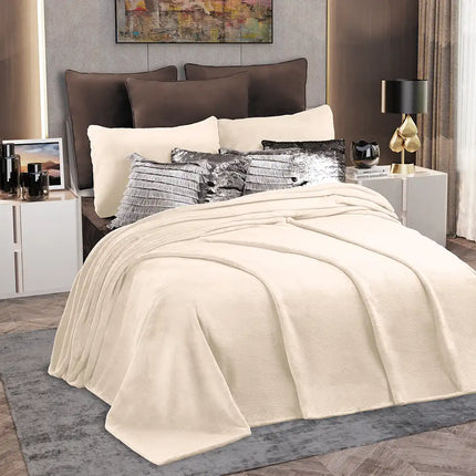 Cobertor Milky Marfil