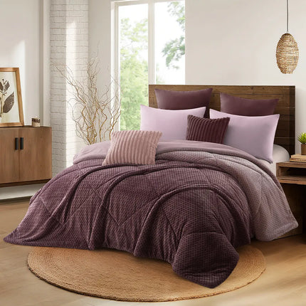 Cobertor Texturelle Artic Violeta