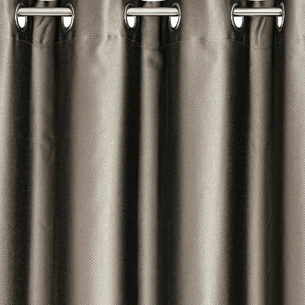 Set de Cortinas Blackout Serial Taupe