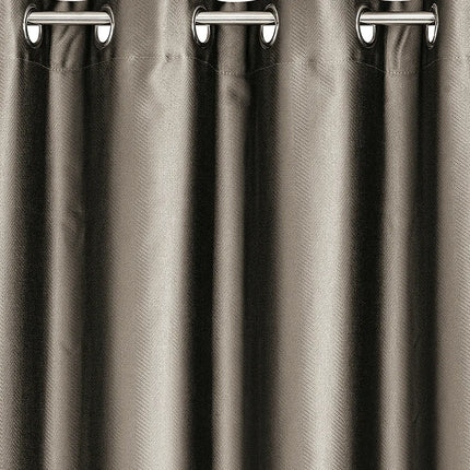 Set de Cortinas Blackout Serial Taupe