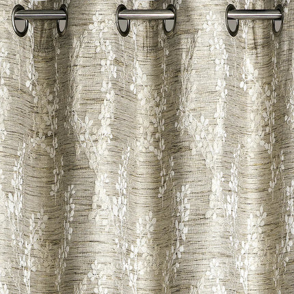 Set de Cortinas Jacquard Relieve 3D Nicole