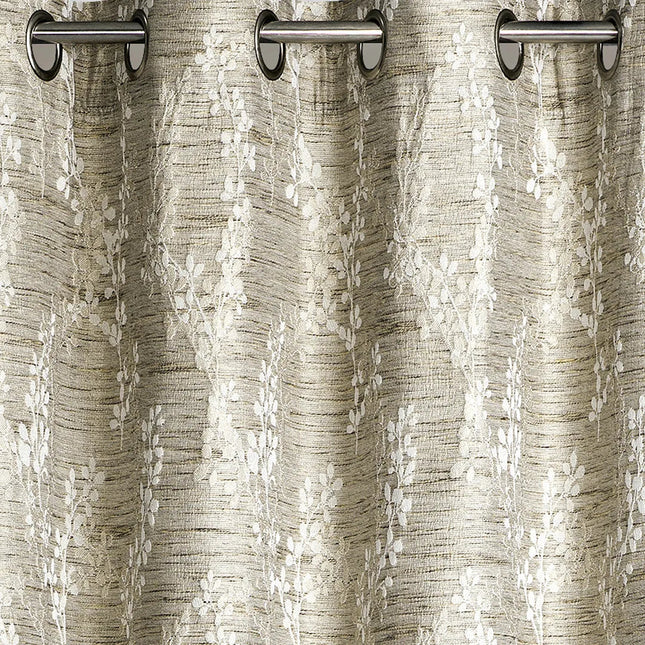 Set de Cortinas Jacquard Relieve 3D Nicole