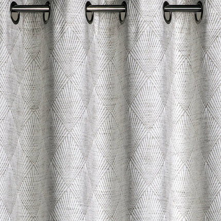 Set de Cortinas Jacquard Relieve 3D Maxin