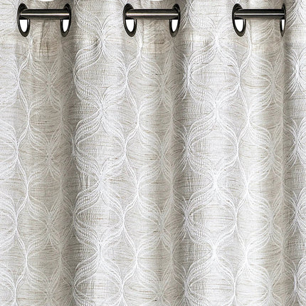 Set de Cortinas Jacquard Relieve 3D Coraline