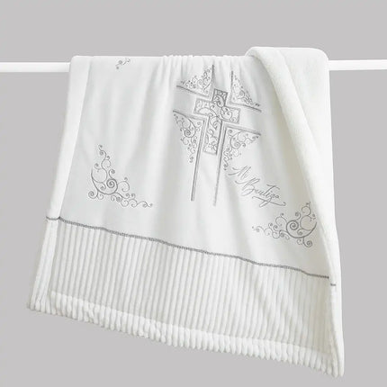 Baby Edre-Cobertor Mi Bautizo Bendiciones