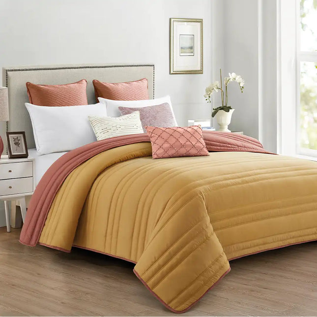 Edredón Contempo Doble Vista Mandarín