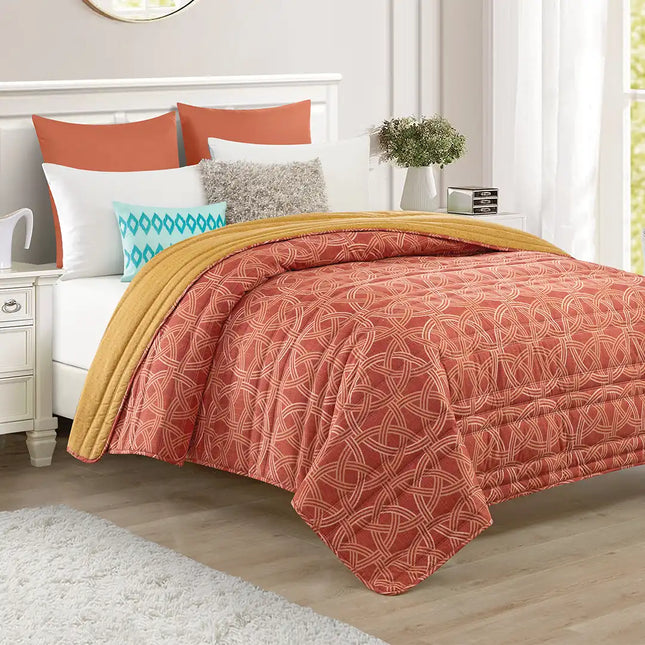 Imagen del producto Edredón Contempo Doble Vista Center de Regina, con diseño premium y detalles descriptivos