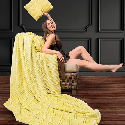 Imagen del producto Cobertor Regina 400 Plus+ Lemon de Regina, con diseño premium y detalles descriptivos