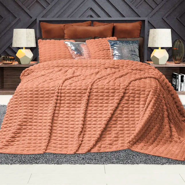 Imagen del producto Cobertor Regina 400 Plus+ Amatista Sun de Regina, con diseño premium y detalles descriptivos