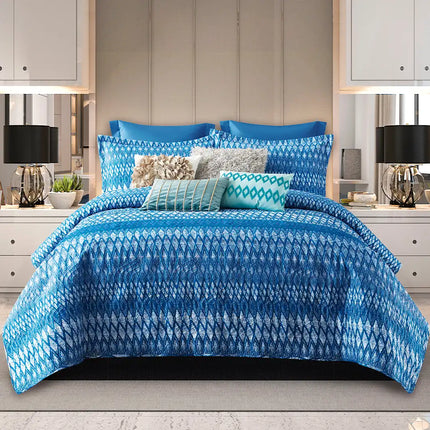 Imagen del producto Juego de Edredón Ligero Doble Vista Costamar de Regina, con diseño premium y detalles descriptivos