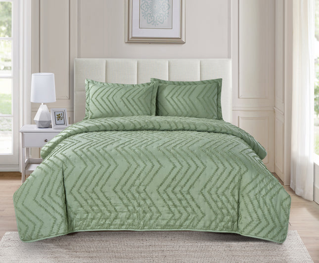 Set de Edredón Ligero Relieve Jacquard Odesa