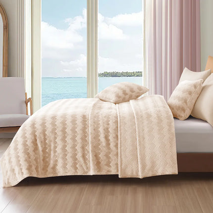 Cobertor Regina 400 Amore mio beige