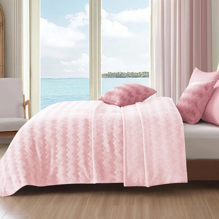 Cobertor Regina 400 Amore mio rosa