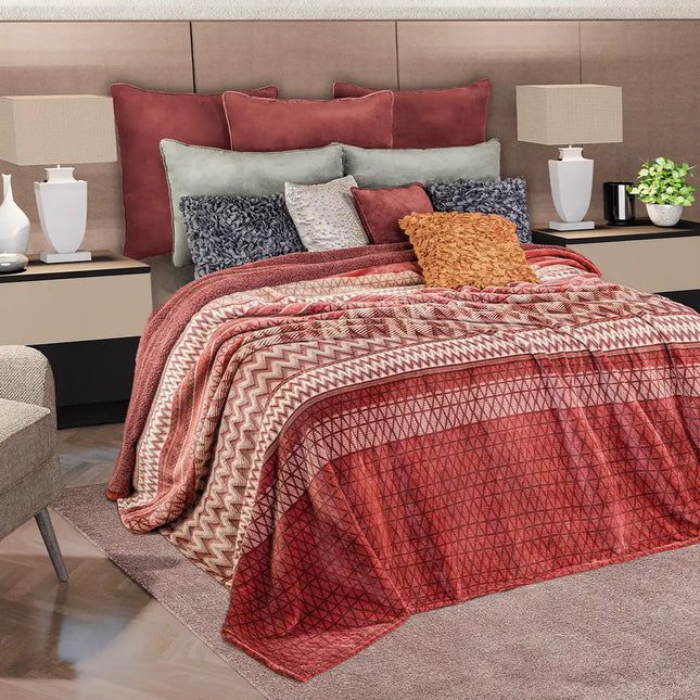 Imagen del producto Cobertor Seducción Zepelin de Regina, con diseño premium y detalles descriptivos