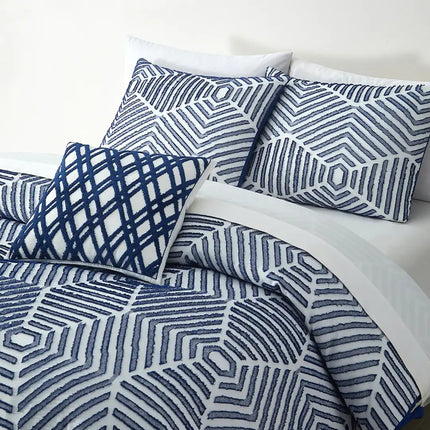 Set de Edredón Textura 3D Jacquard Colina