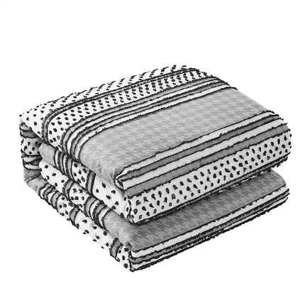 Set de Edredón Textura 3D Jacquard Zaccary