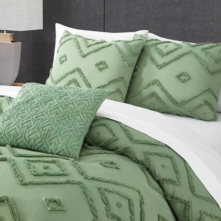 Set de Edredón Textura 3D Jacquard Ferreti