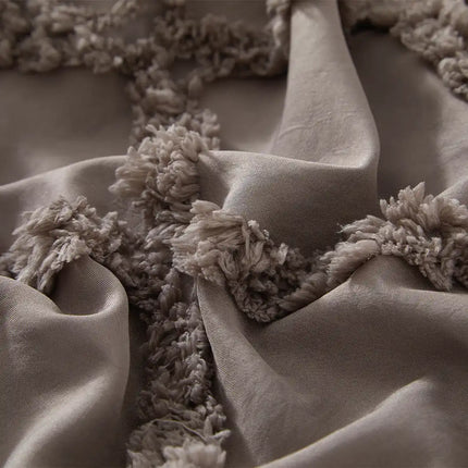 Set de Edredón Textura 3D Jacquard Opalina