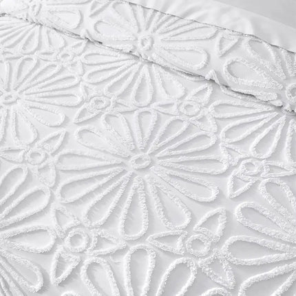 Set de Edredón Textura 3D Jacquard Florentina