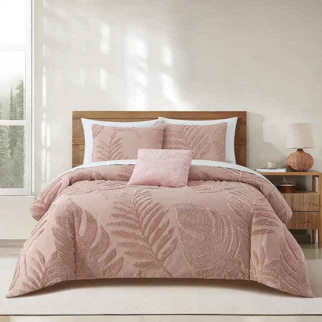 Set de Edredón Textura 3D Jacquard Oasis