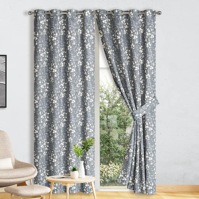 Set de Cortinas Blackout Pauline Gris