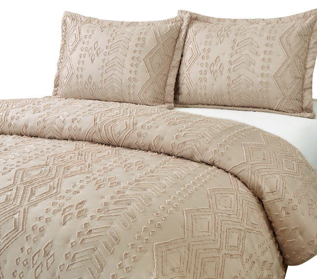 Set de Edredón Ligero Relieve Jacquard Tokio