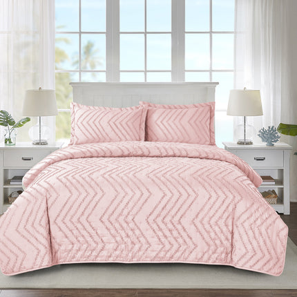 Set de Edredón Ligero Relieve Jacquard Triana