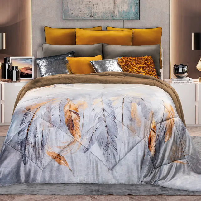 Imagen del producto Edre-Cobertor Nuvó Angelic de Regina, con diseño premium y detalles descriptivos