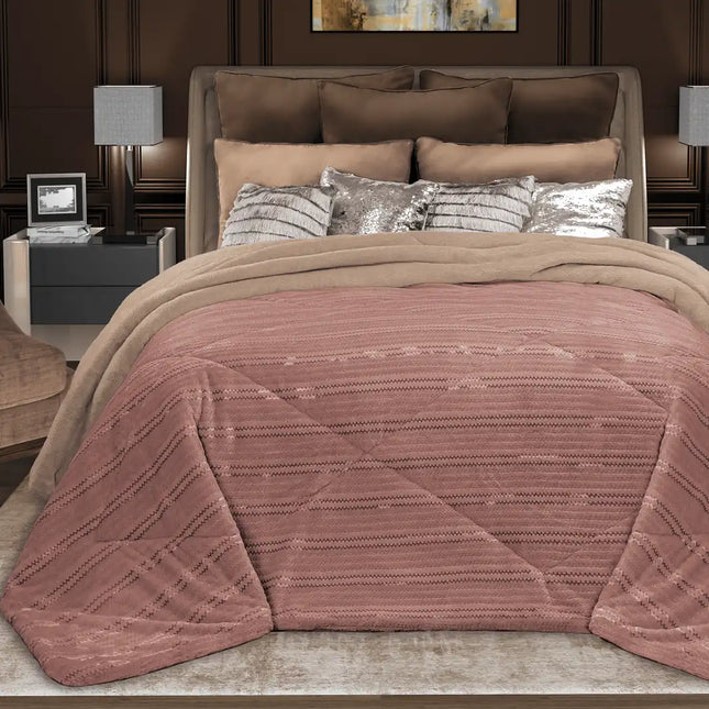 Imagen del producto Edre-Cobertor Nuvó Barista de Regina, con diseño premium y detalles descriptivos