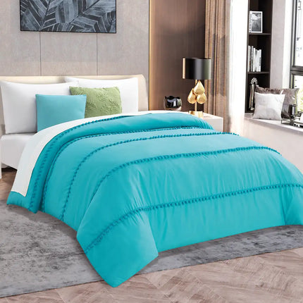 Imagen del producto Edredón Uni-Lux Capri de Regina, con diseño premium y detalles descriptivos