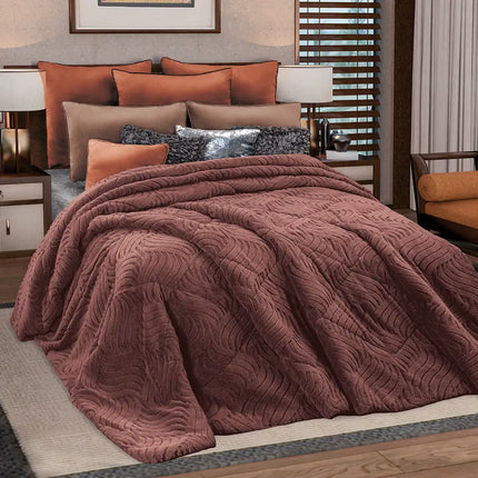 Edre-Cobertor Nuvó Conrad Cedro