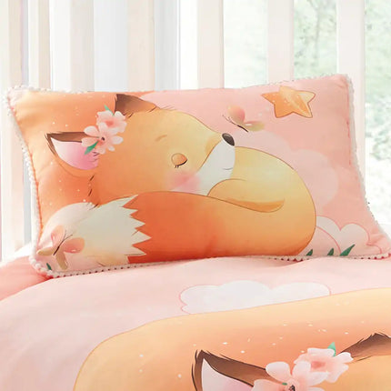 Set de Edredón y Almohadita Foxy