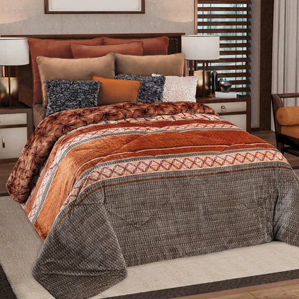 Edre-Cobertor Nuvó Render Granate